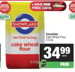 Spar SNOWFLAKE CAKE WHEAT FLOUR offer