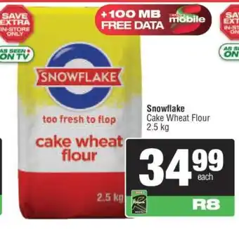 Spar SNOWFLAKE CAKE WHEAT FLOUR offer