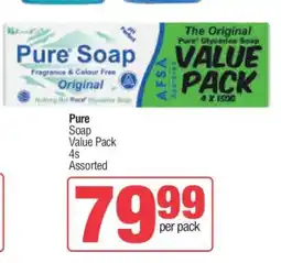 Spar Pure Soap Value Pack offer