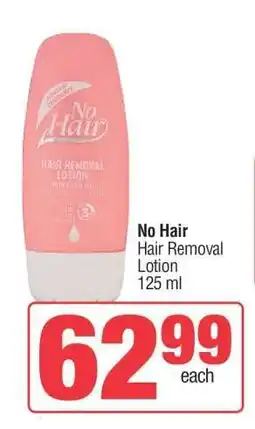 Spar No Hair offer