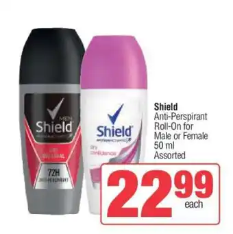 Spar Shield Anti-Perspirant Roll On offer