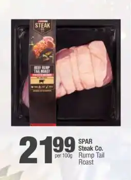 Spar SPAR Steak Co. Rump Tail Roast offer