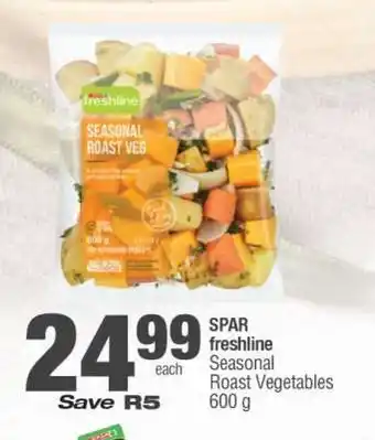 Spar SPAR freshline Seasonal Roast Vegetables offer
