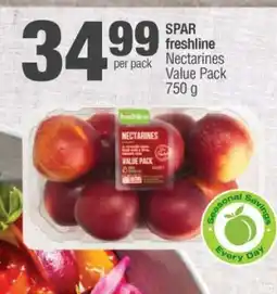 Spar SPAR freshline Nectarines Value Pack offer