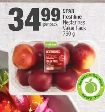 Spar SPAR freshline Nectarines Value Pack offer