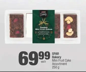 Spar SPAR Bakery Mini Fruit Cake Assortment offer