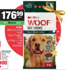Spar SPAR Woof Dry Dog Food offer