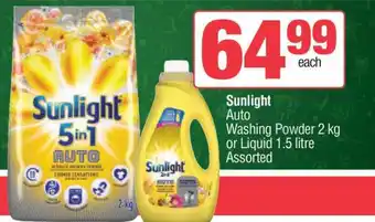 Spar Sunlight Auto offer
