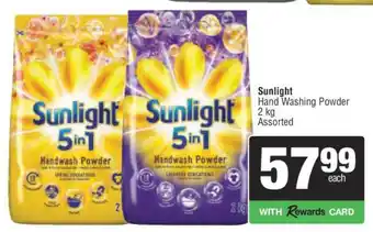Sunlight Hand Washing Powder
