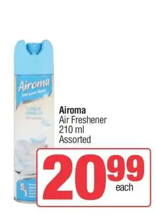 Spar Airoma Air Freshener offer