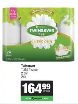 Spar Twinsaver Toilet Tissue offer