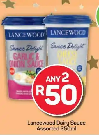 Pick n Pay Lancewood Dairy Sauce Assorted 250ml offer