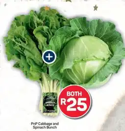 Pick n Pay PnP Cabbage and Spinach Bunch offer
