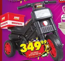 Shoprite Kasi kruza with box ride-on offer