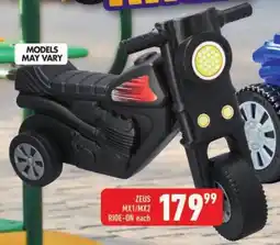 Shoprite Zeus mx1/mx2 ride-on offer