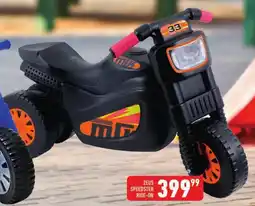 Shoprite Zeus speedster ride-on offer