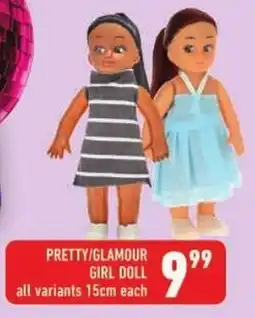 Shoprite Pretty/ glamour girl doll offer