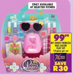 Shoprite My sweet princess nail salon play set offer