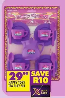 Shoprite Happy toys tea play set offer