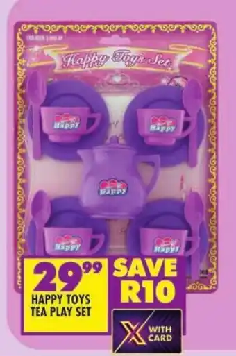 Shoprite Happy toys tea play set offer