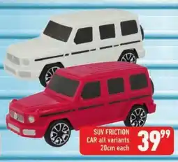 Shoprite Suv friction car offer