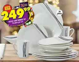 Shoprite Black cane dinner set offer