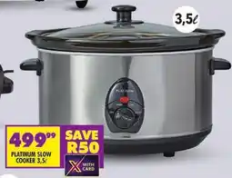 Shoprite Platinum slow cooker offer