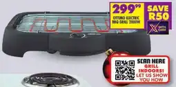Shoprite Ottimo electric bbq grill 2000w offer