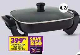 Shoprite Ottimo electric non-stick frying pan offer