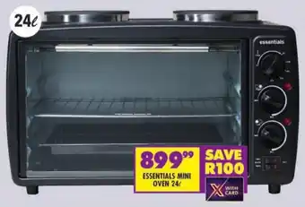Shoprite Essentials mini oven offer