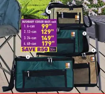 Shoprite Bushbaby cooler bags offer