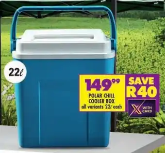 Shoprite Polar chill cooler box offer