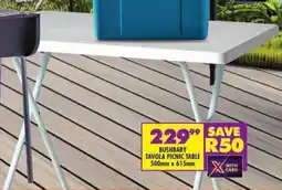 Shoprite Bushbaby tavola picnic table offer