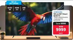 Makro SAMSUNG 165 cm 65" Smart QLED TV offer