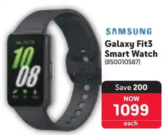 Makro SAMSUNG Galaxy Fit3 Smart Watch offer