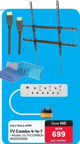 Makro Ultra-Link TV Combo 4-In-1 offer