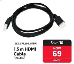Makro Ultra-Link 1.5 m HDMI Cable offer