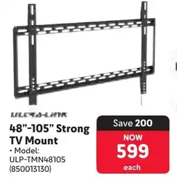 Makro Ultra-Link 48"-105" Strong TV Mount offer