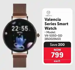 Makro Volkano Valencia Series Smart Watch offer