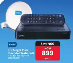 Makro DStv HD Single View Decoder offer