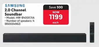 Makro SAMSUNG 2.0 Channel Soundbar offer