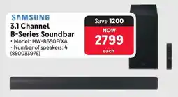 Makro SAMSUNG 3.1 Channel B-Series Soundbar offer