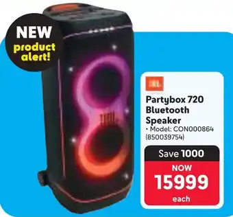 Makro JBL Partybox 720 Bluetooth Speaker offer