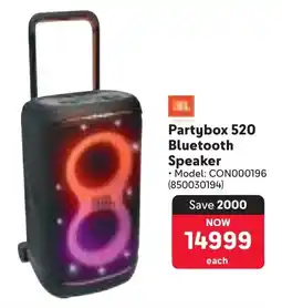 Makro JBL Partybox 520 Bluetooth Speaker offer
