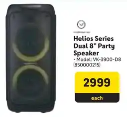 Makro Volkano Helios Series Dual 8" Party Speaker offer