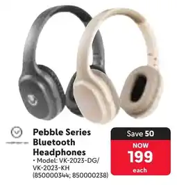 Makro Volkano Pebble Series Bluetooth Headphones offer