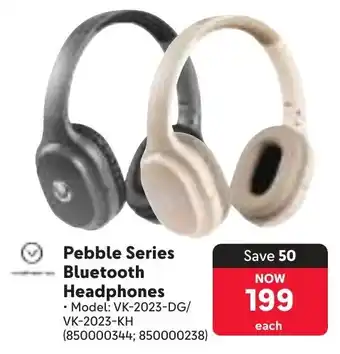 Makro Volkano Pebble Series Bluetooth Headphones offer