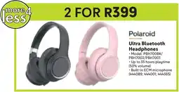 Makro Polaroid Ultra Bluetooth Headphones offer