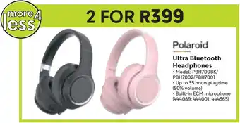 Makro Polaroid Ultra Bluetooth Headphones offer