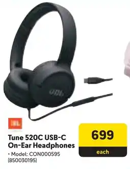 Makro JBL Tune 520C USB-C On-Ear Headphones offer